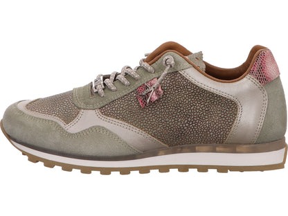 Cetti Damen Sneaker C848 Sra in grün-bunt-kombiniert