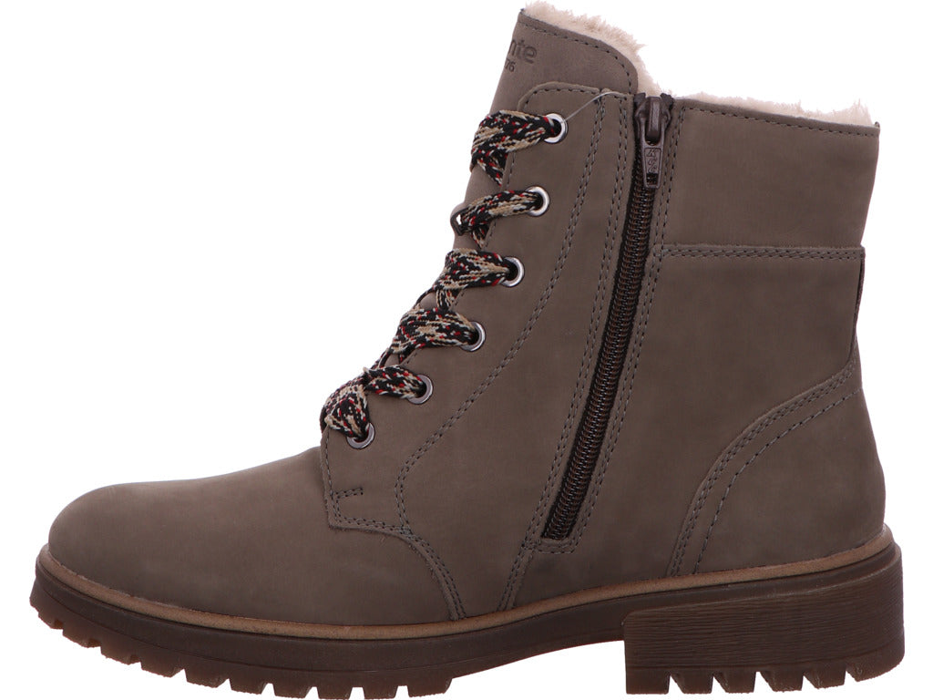 Remonte Damen Stiefel  in grau-bunt-kombiniert