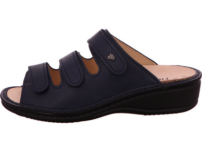 Finn Comfort Damen Pantolette Pisa in dunkelblau