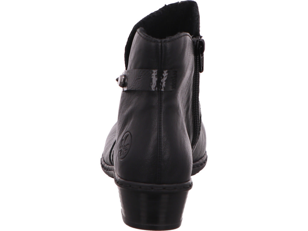 Rieker Damen Stiefel  in schwarz