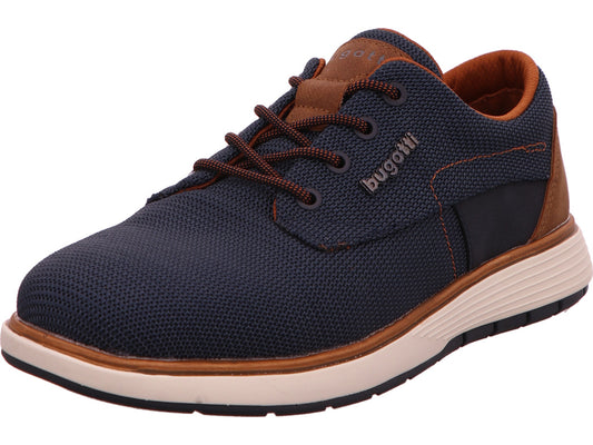 Bugatti Herren Sneaker  in blau-bunt-kombiniert