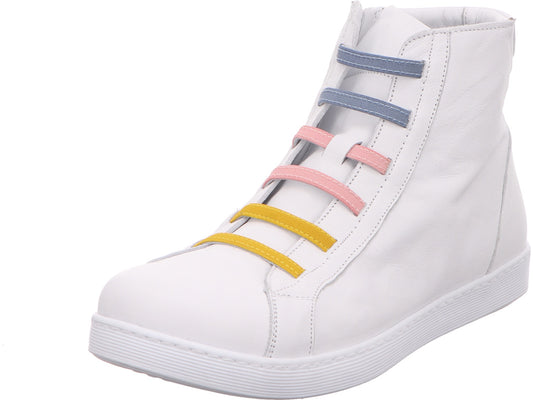 Andrea Conti dameslaarzen in het wit