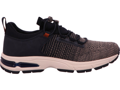 Bugatti Herren Sneaker  in blau-bunt-kombiniert
