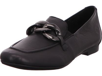 Remonte Damen Slipper  in schwarz