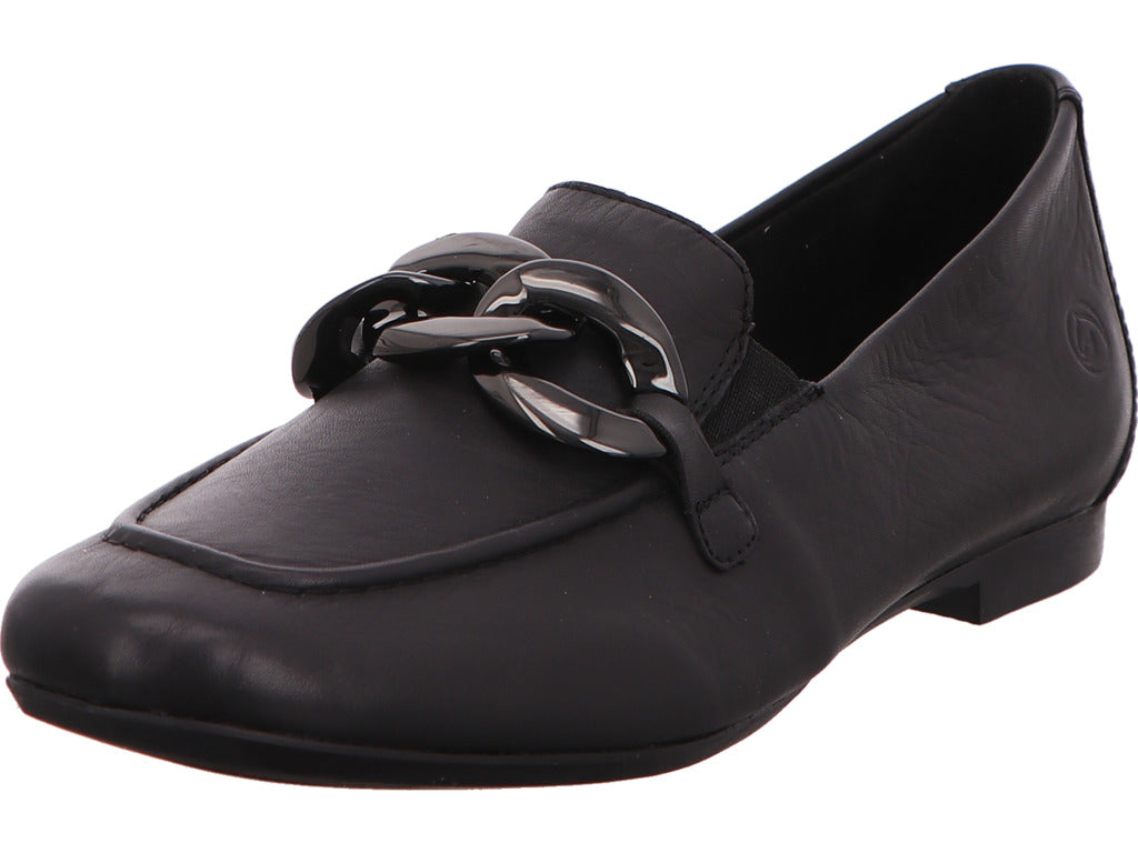 Remonte Damen Slipper  in schwarz