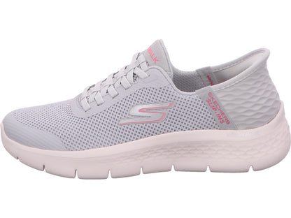 Skechers Damen Sneaker Go Walk Flex - Grand Entry in grau-bunt-kombiniert