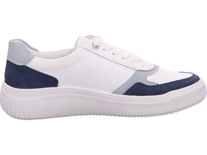 Remonte Damen Sneaker  in weiß-bunt-kombiniert