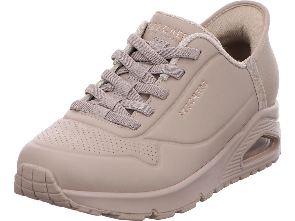 Skechers Damen Sneaker Uno Easy-Air in hellgrau