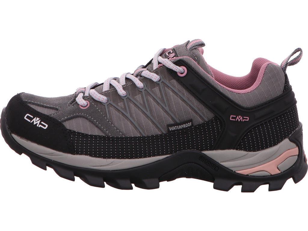 CMP Damen Wanderschuh Rigel Low Wmn Fitgo in grau-bunt-kombiniert