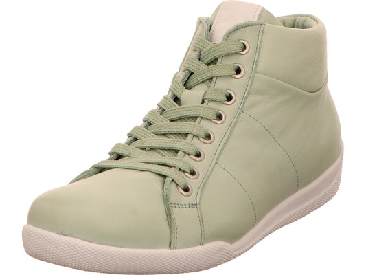 Andrea Conti Damen Stiefel  in grün-bunt-kombiniert