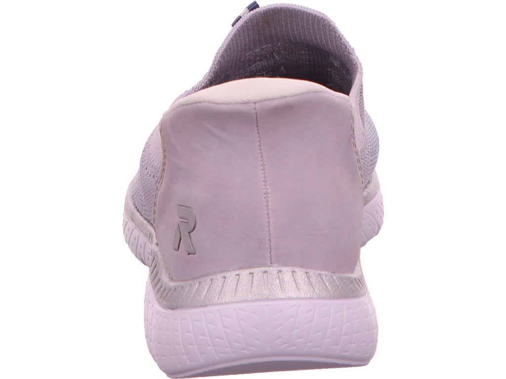 Rieker Damen Sneaker  in blau-bunt-kombiniert