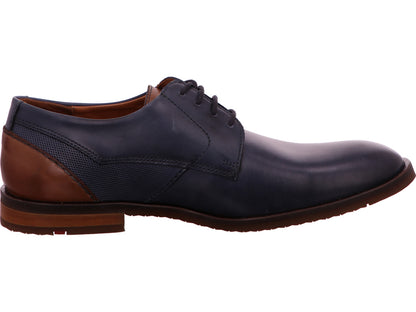 Lloyd Herren Schnürschuh Domino in blau-bunt-kombiniert