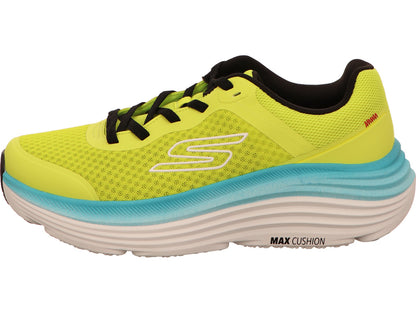 Skechers Herren Slipper Max Cushioning Endeavour in grün-bunt-kombiniert