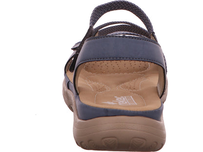 Rieker Damen Sandalette  in blau