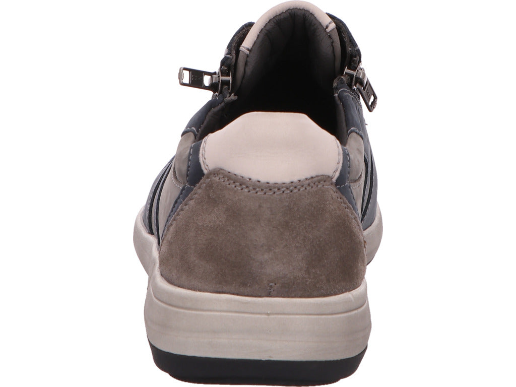 Josef Seibel Herren Halbschuh Enrico 20 in grau-bunt-kombiniert