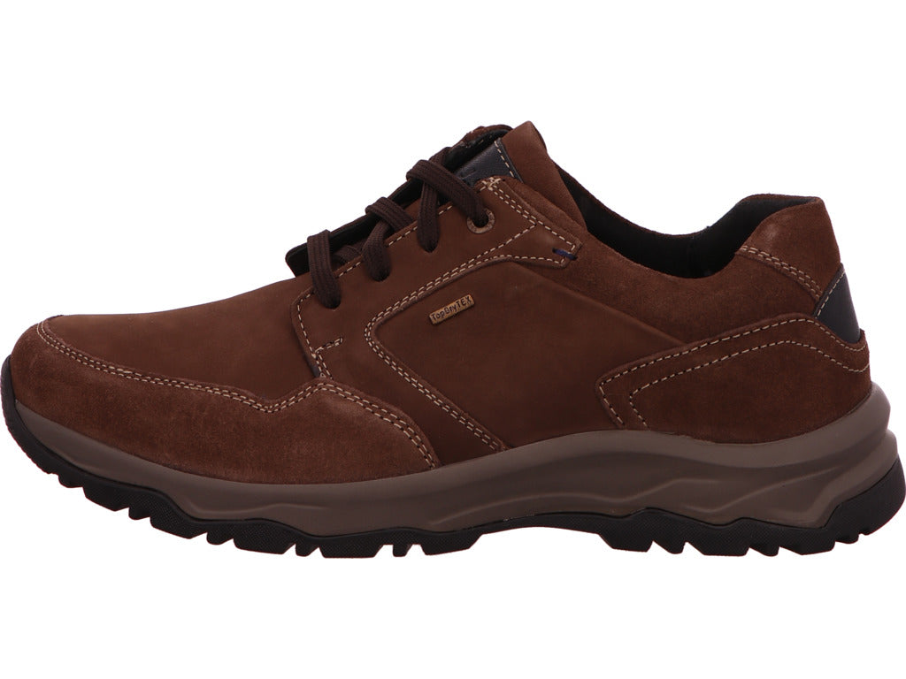 Josef Seibel Herren Halbschuh Enrico 20 in braun-kombiniert