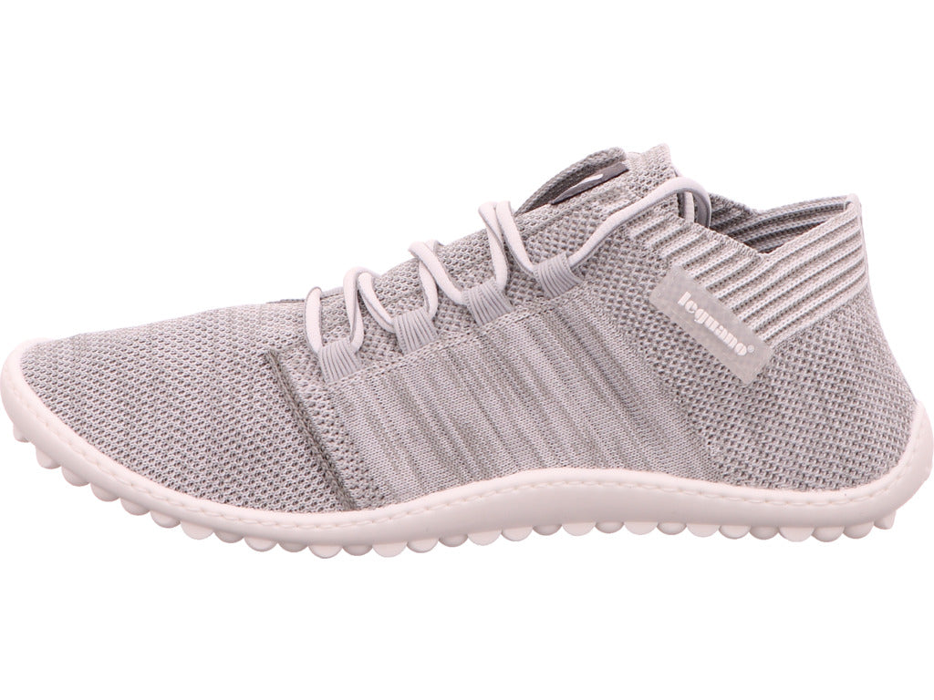 Leguano damessneakers in lichtgrijs