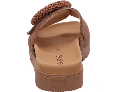 Gabor Damen Pantolette  in hellbraun