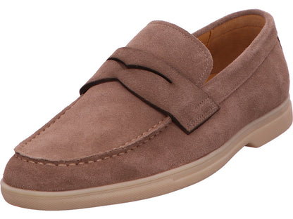 Carl Gross Herren Slipper  in dunkelbeige