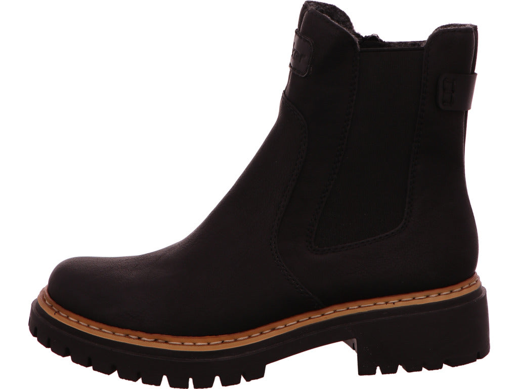 Rieker Damen Stiefel  in schwarz