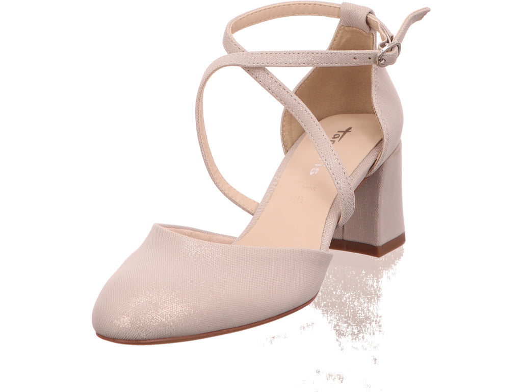 Tamaris metallic damesschoenen