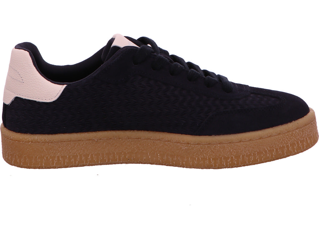 Tamaris Damen Sneaker  in blau-bunt-kombiniert