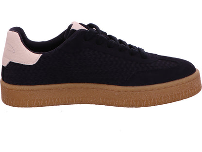 Tamaris Damen Sneaker  in blau-bunt-kombiniert