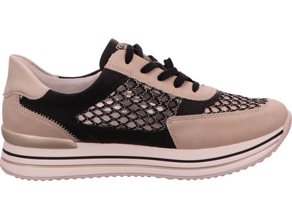 Remonte Damen Sneaker  in beige-bunt-kombiniert