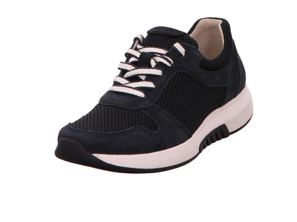 Gabor Comfort damessneakers in donkerblauw