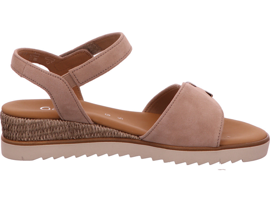 Gabor Comfort Damen Sandalette  in dunkelbeige