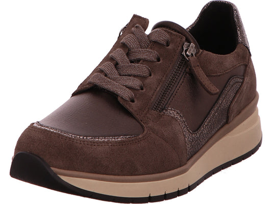 Gabor Comfort Damen Sneaker  in braun-bunt-kombiniert