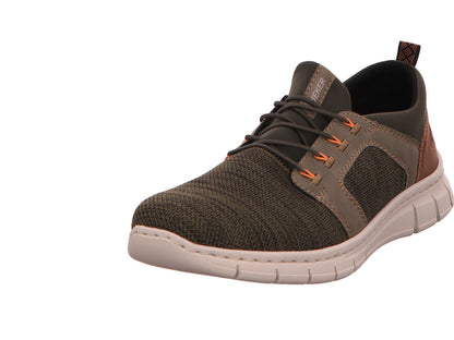 Rieker Herren Sneaker  in grün-bunt-kombiniert