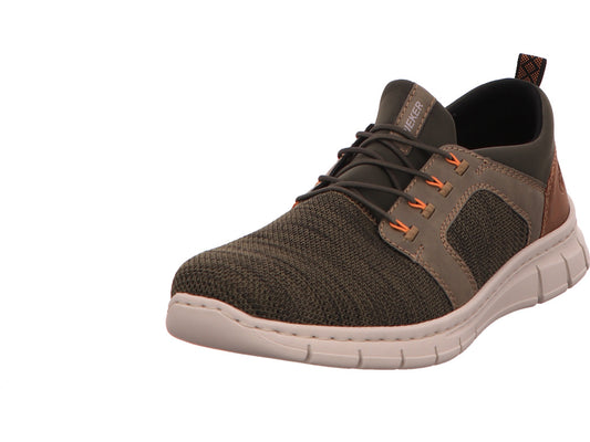 Rieker Herren Sneaker  in grün-bunt-kombiniert