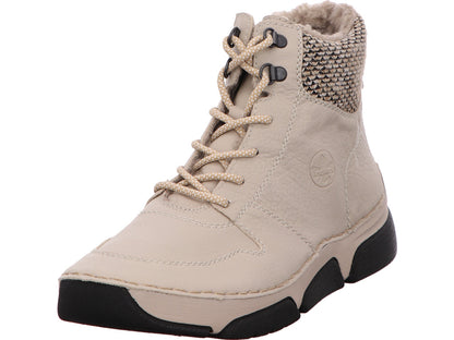 Rieker Damen Stiefel  in weiß-bunt-kombiniert