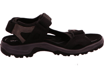 Ecco Herren Sandalette Offroad Yucatan in schwarz-bunt-kombiniert