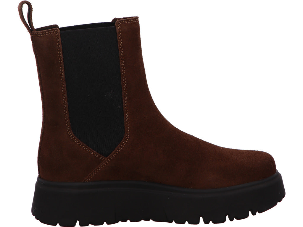 Birkenstock Damen Stiefel Theda Chelsea in dunkelbraun