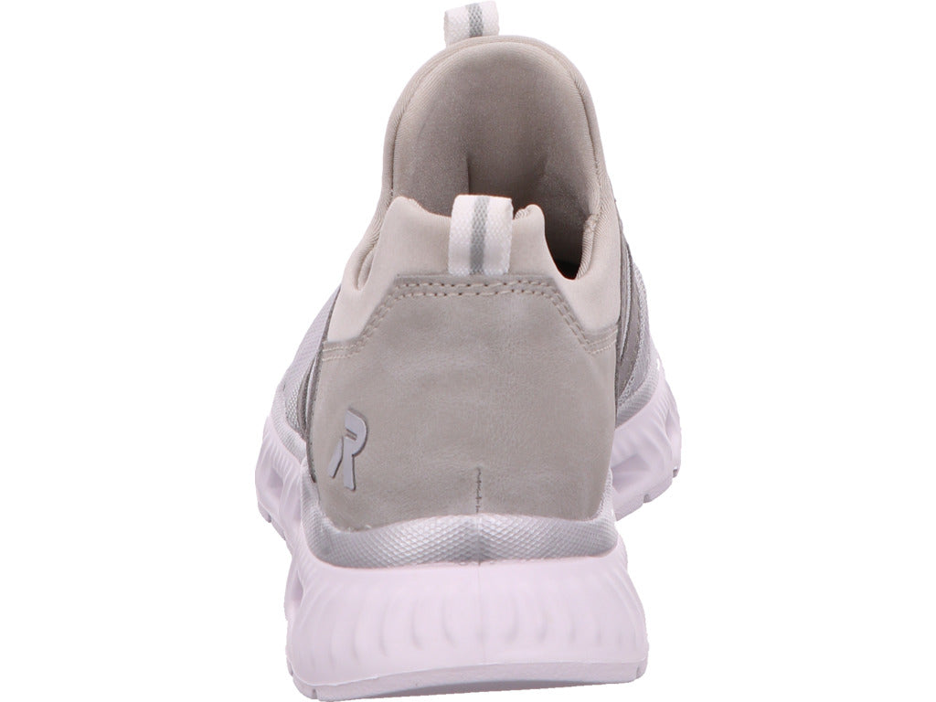 Rieker Damen Sneaker  in grau-kombiniert