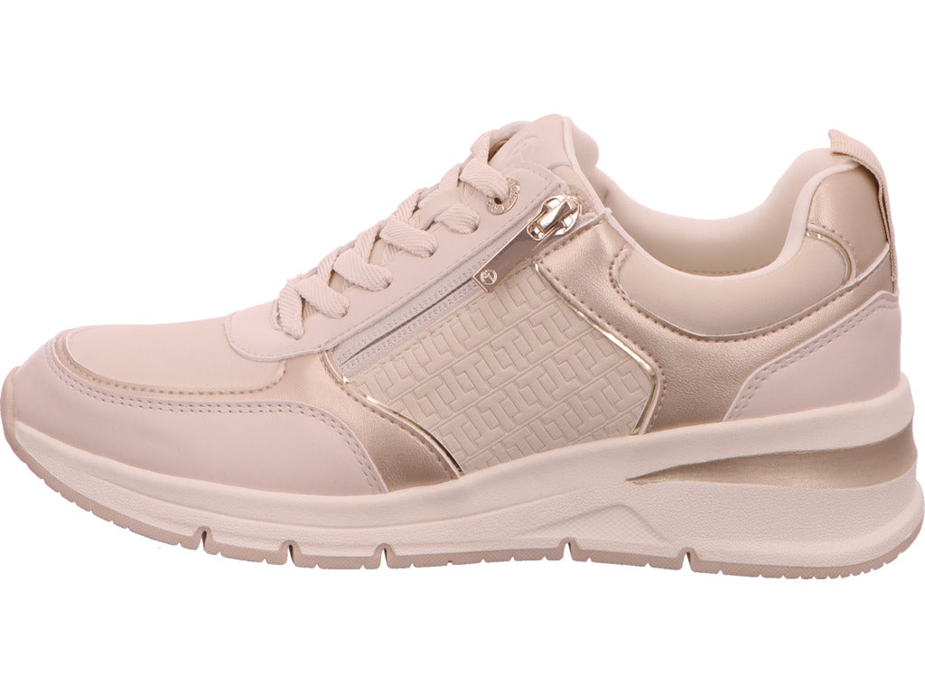 Tamaris Damen Sneaker  in beige-bunt-kombiniert