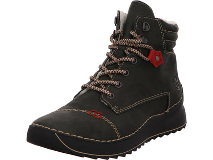 Rieker Damen Stiefel  in grün-bunt-kombiniert
