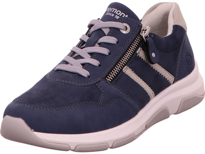 Remonte Damen Sneaker  in blau-bunt-kombiniert