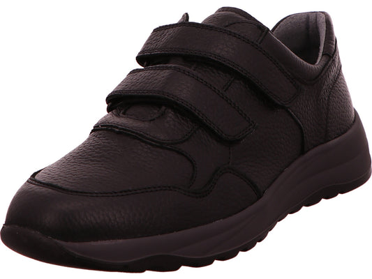Waldläufer Herren Slipper K-John in schwarz