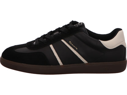 Tamaris Damen Sneaker  in schwarz-bunt-kombiniert