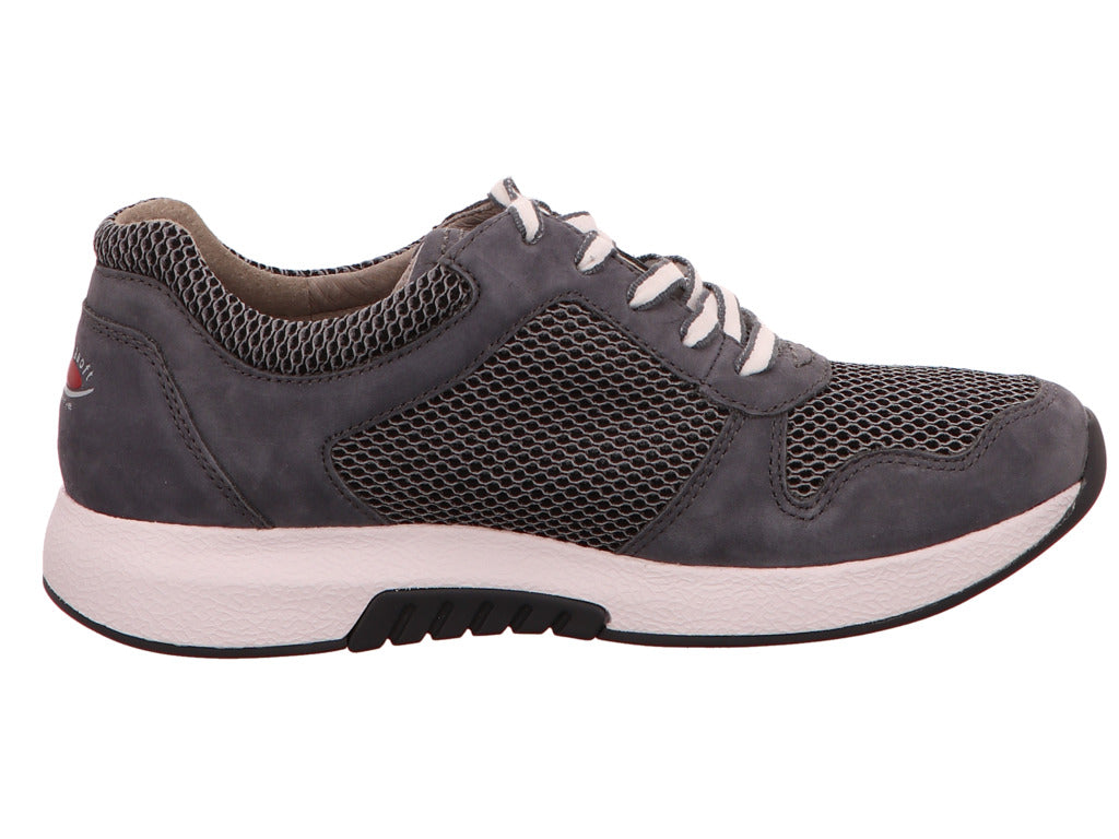 Gabor Comfort damessneakers in grijs-gecombineerd