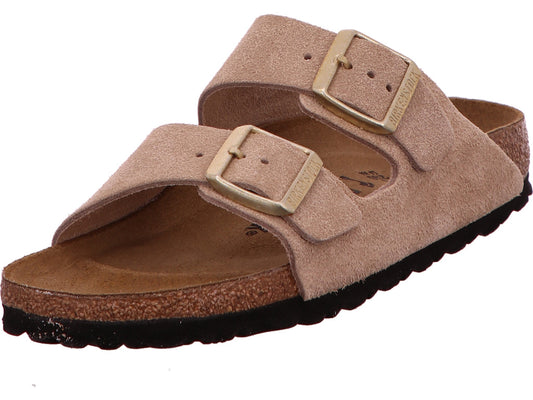 Birkenstock Damen Pantolette Arizona in hellbeige