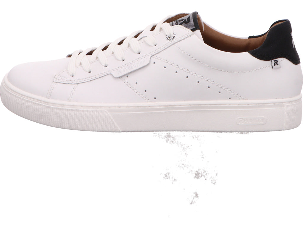 Rieker herensneakers in zwart-wit uitvoering