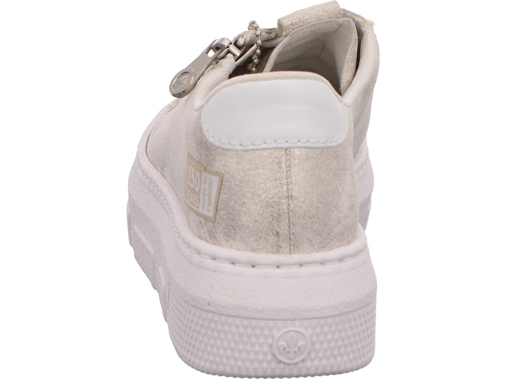 Rieker Damen Sneaker  in beige-bunt-kombiniert