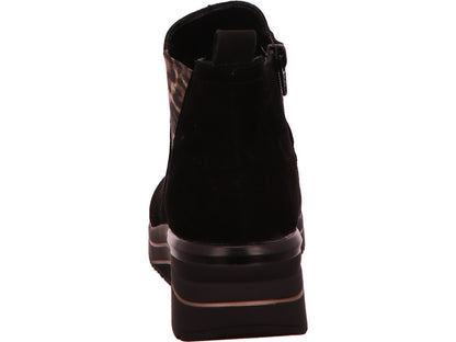 Remonte Damen Stiefel  in schwarz-bunt-kombiniert