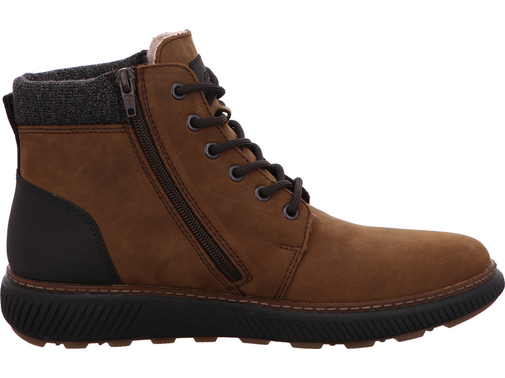 Rieker Herren Stiefel  in braun-bunt-kombiniert