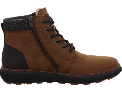 Rieker Herren Stiefel  in braun-bunt-kombiniert
