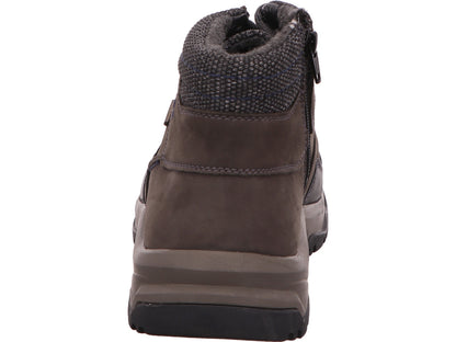 Josef Seibel Herren Stiefel Leroy 53 in grau-kombiniert